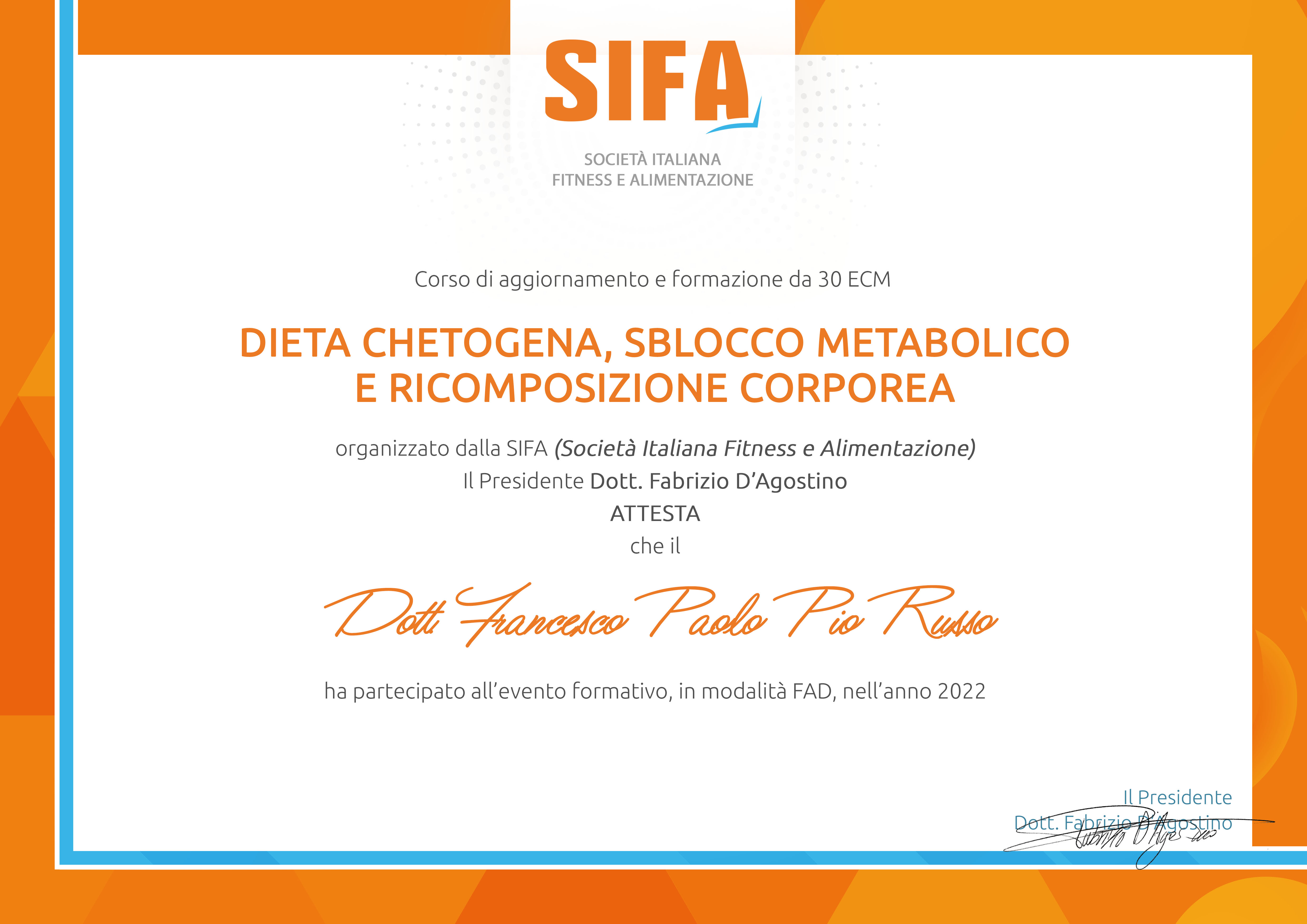Attestato di formazione 3